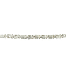 Load image into Gallery viewer, New 925 Silver 7.5&quot; Patterned Lego Link Bracelet
