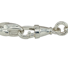 Load image into Gallery viewer, Bring sleek simplicity and elegant form to your jewellery collection with this new 925 silver 8&quot; plain tulip link bracelet—a timeless piece with graceful curves and polished shine.

Design: Featuring 8mm wide tulip-shaped links in a smooth, unpatterned finish, this bracelet offers a clean and fluid silhouette with a classic floral-inspired touch.
Material: Made from solid 925 sterling silver, the high-polish surface provides a bright, reflective shine that enhances the bracelet’s flowing design.

