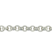 Load image into Gallery viewer, New 925 Silver 9.5&quot; Patterned Engraved Belcher Bracelet
