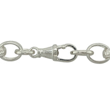 Load image into Gallery viewer, Bring classic design and detailed texture to your jewellery collection with this new 925 silver 26&quot; patterned engraved oval link belcher chain—a timeless piece with bold form and refined contrast.

Design: Featuring 9mm wide alternating patterned and plain oval belcher links, this chain delivers a structured, traditional look elevated by subtle engraved detailing.
Material: Made from solid 925 sterling silver, the polished and engraved finishes enhance the visual depth and craftsmanship of each link.

