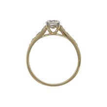 Load image into Gallery viewer, 9ct Gold &amp; Cubic Zirconia Set Solitaire Ring
