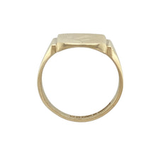 Load image into Gallery viewer, 9ct Gold Sun Patterned Signet Ring
