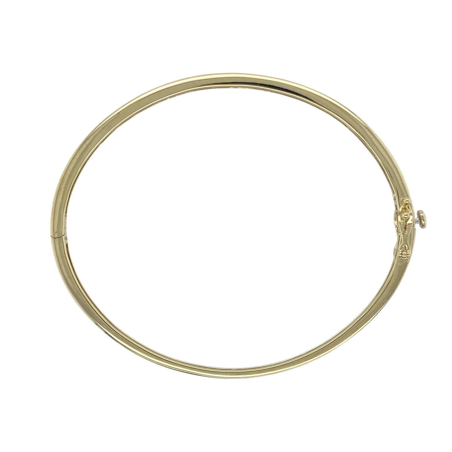 9ct Gold & Diamond Set Bangle