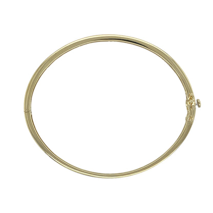 9ct Gold & Diamond Set Bangle