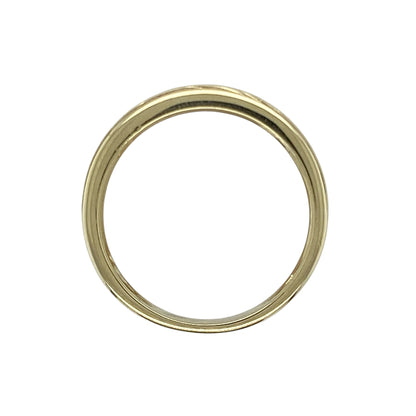 9ct Gold & Diamond Set Band Ring