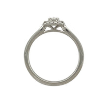 Load image into Gallery viewer, 9ct White Gold &amp; Diamond Set Halo Ring

