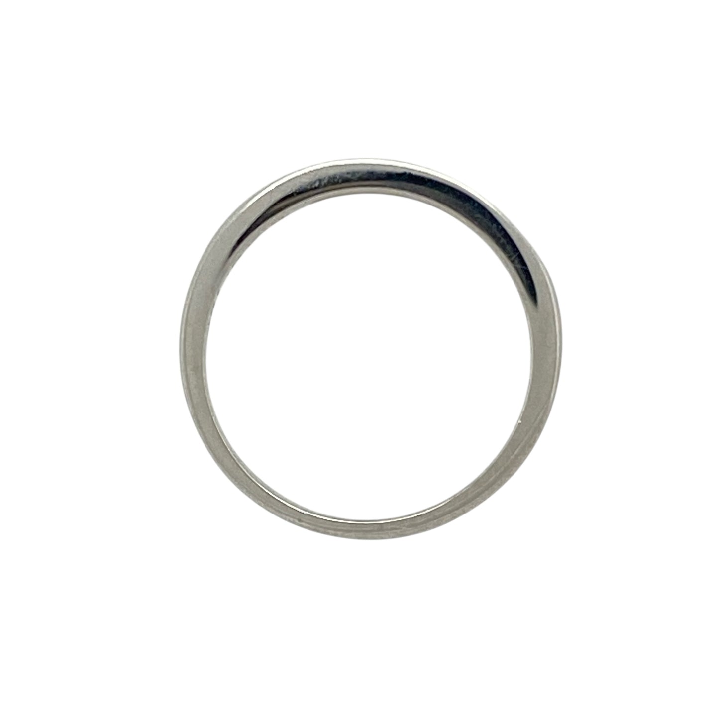 18ct White Gold & Diamond Set Band Ring