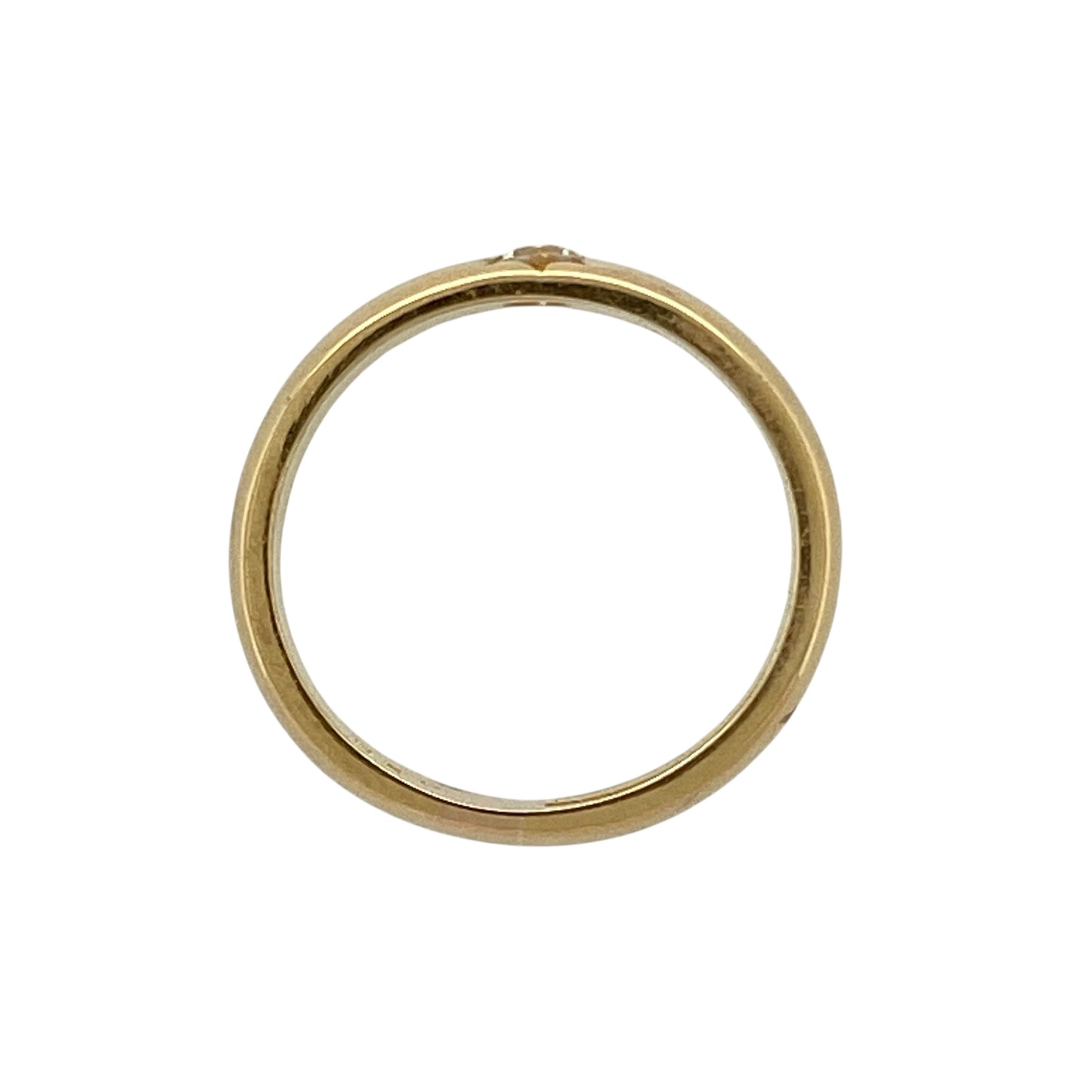 22ct Gold & Diamond Set Band Ring