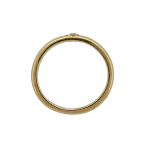 22ct Gold & Diamond Set Band Ring