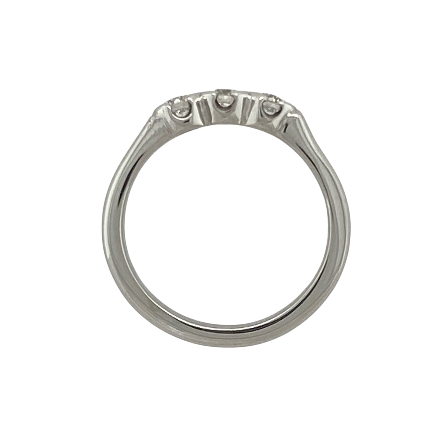 Platinum & Diamond Set Trilogy Ring
