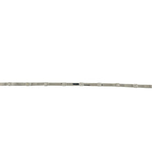 Load image into Gallery viewer, 9ct White Gold &amp; Diamond Set Bar 7&quot; Bracelet
