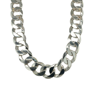 925 Silver 24" Curb Chain