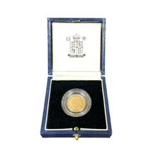 Load image into Gallery viewer, 1998 22ct Gold Half Sovereign Coin
