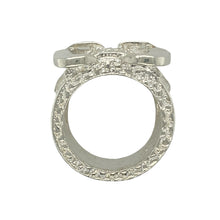 Load image into Gallery viewer, New 925 Silver Double Buckle Ring
