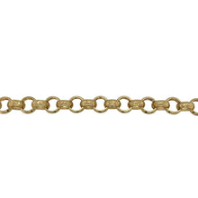 Load image into Gallery viewer, New 925 Silver Heavily 9ct Gold Plated 26&quot; Patterned Belcher Chain
