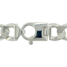 Load image into Gallery viewer, Bring bold sophistication and ultimate impact to your collection with this new 925 solid silver 26&quot; curb chain, offering a striking design and commanding presence—perfect for making a truly unforgettable statement.

Design: The chain features a traditional 26&quot; curb style with extra-wide 16mm links, creating a strong, sleek, and powerful look. Its bold silhouette and timeless design make it a standout choice for those who love statement pieces.

