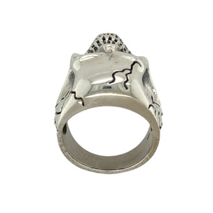 New 925 Silver Skull Ring