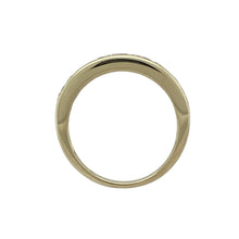 Load image into Gallery viewer, 9ct Gold &amp; Diamond Illusion Set Band Ring
