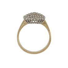 Load image into Gallery viewer, 9ct Gold &amp; Diamond Set Cluster Ring
