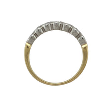 Load image into Gallery viewer, 18ct Gold &amp; Diamond Woven Setting Band Ring
