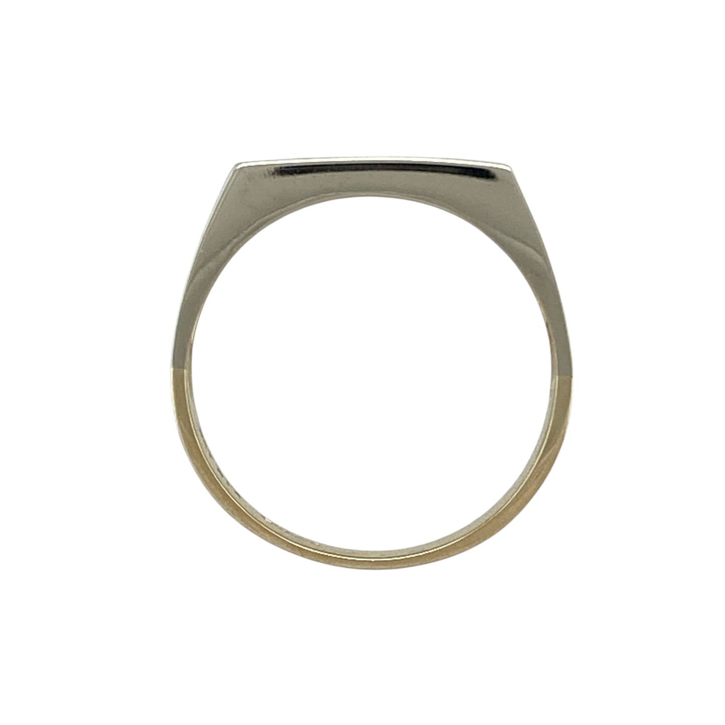 9ct Gold & Diamond Set Signet Ring