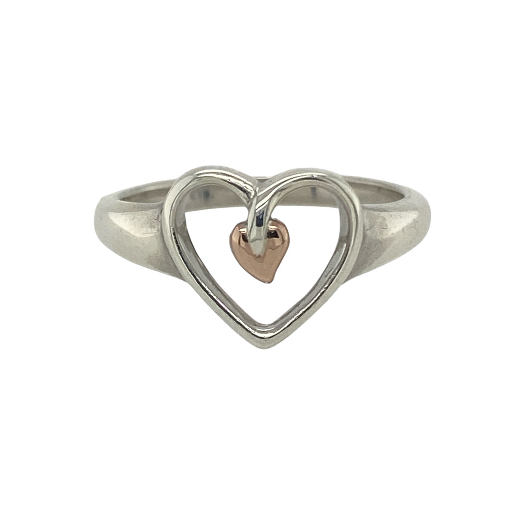 925 Silver Clogau Tree of Life Heart Ring