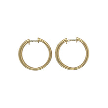 Load image into Gallery viewer, 18ct Gold Diamond &amp; Sapphire Set Hoops

