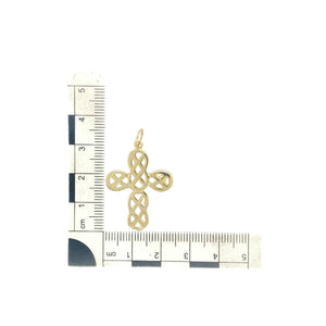 9ct Gold Celtic Knot Cross Pendant