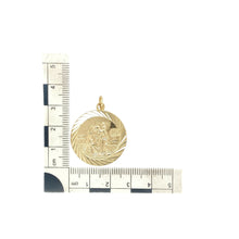 Load image into Gallery viewer, 9ct Gold St Christopher Pendant
