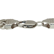 Load image into Gallery viewer, Bring bold sophistication and timeless appeal to your collection with this pre-owned 925 silver 8.5&quot; curb bracelet, offering a striking blend of classic design and substantial presence—perfect for making a confident statement.

Design: The bracelet features a traditional curb link design with a 10mm width, creating a strong, polished look that adds a bold edge to any outfit.

