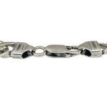 Load image into Gallery viewer, Bring classic strength and refined style to your collection with this pre-owned 925 silver 8.5&quot; curb bracelet, offering a timeless blend of bold design and elegant simplicity—perfect for any occasion.

Design: The bracelet features a traditional curb link design with a 9mm width, creating a sleek and polished look that adds a confident touch to any outfit.
Material: Made from 925 silver, the polished finish enhances the bright, clean tone and highlights the smooth, interlocking links beautifully.

