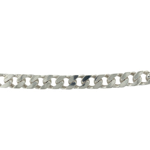 925 Silver 9" Curb Bracelet