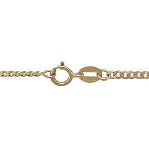 9ct Gold & Diamond Set Large Heart 18" Necklace