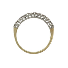 Load image into Gallery viewer, 18ct Gold &amp; Diamond Set Seven Stone Band Ring
