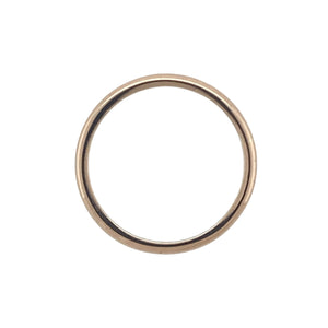9ct Gold 2mm Wedding Band Ring