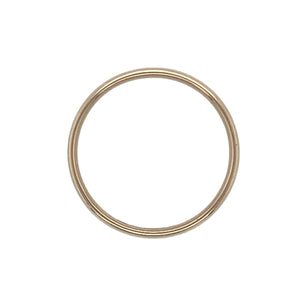 9ct Gold 3mm Wedding Band Ring
