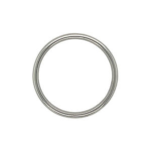 9ct White Gold 4mm Wedding Band Ring