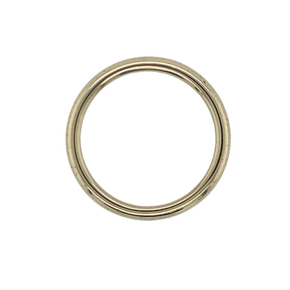 9ct Gold 2.5mm Court Wedding Band Ring