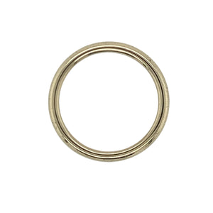 9ct Gold 2.5mm Court Wedding Band Ring