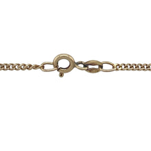 Load image into Gallery viewer, 9ct Gold &amp; Onyx Set Oval 18&quot; Necklace
