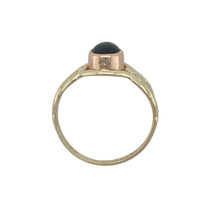 9ct Gold & Onyx Set Clogau Celtic Knot Ring