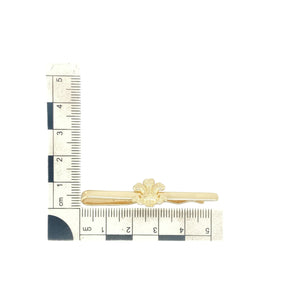 9ct Gold Welsh Three Feathers Tie Slide