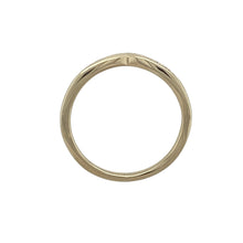 Load image into Gallery viewer, 9ct Gold &amp; Diamond Set Wishbone Ring
