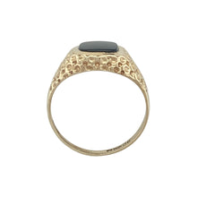 Load image into Gallery viewer, 9ct Gold &amp; Onyx Set Signet Ring
