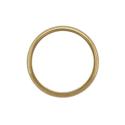 22ct Gold 3mm Wedding Band Ring