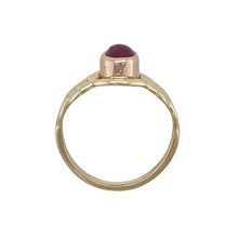 Load image into Gallery viewer, 9ct Gold &amp; Ruby Clogau Celtic Ring

