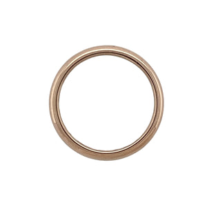 9ct Gold Clogau Cariad 3mm Wedding Band Ring