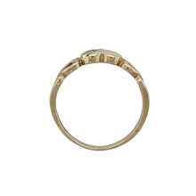 Load image into Gallery viewer, 9ct Gold &amp; Diamond Set Heart Signet Ring

