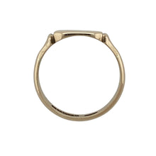 Load image into Gallery viewer, 9ct Gold Plain Rectangle Signet Ring
