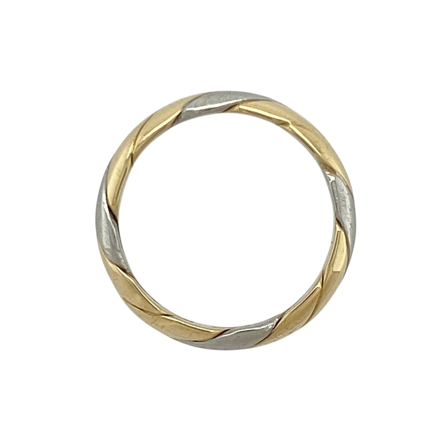 18ct Gold Twist Band Ring